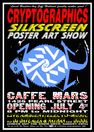 Cryptographics Caffe Mars Show